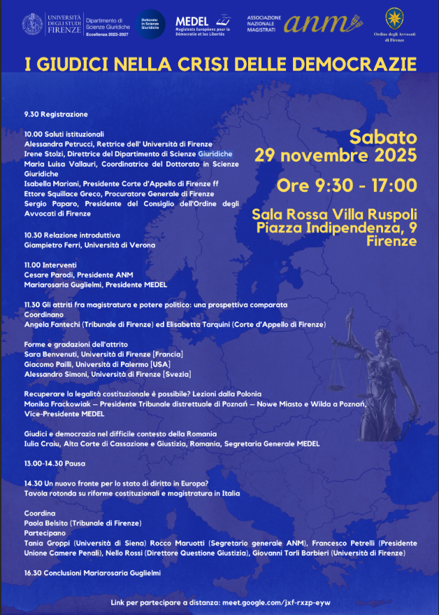 I giudici nella crisi delle democrazie